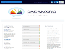 Tablet Screenshot of davids-voice.com
